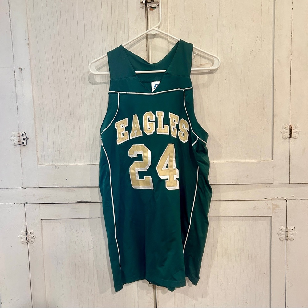 Russell Athletic Green Sleeveless Top